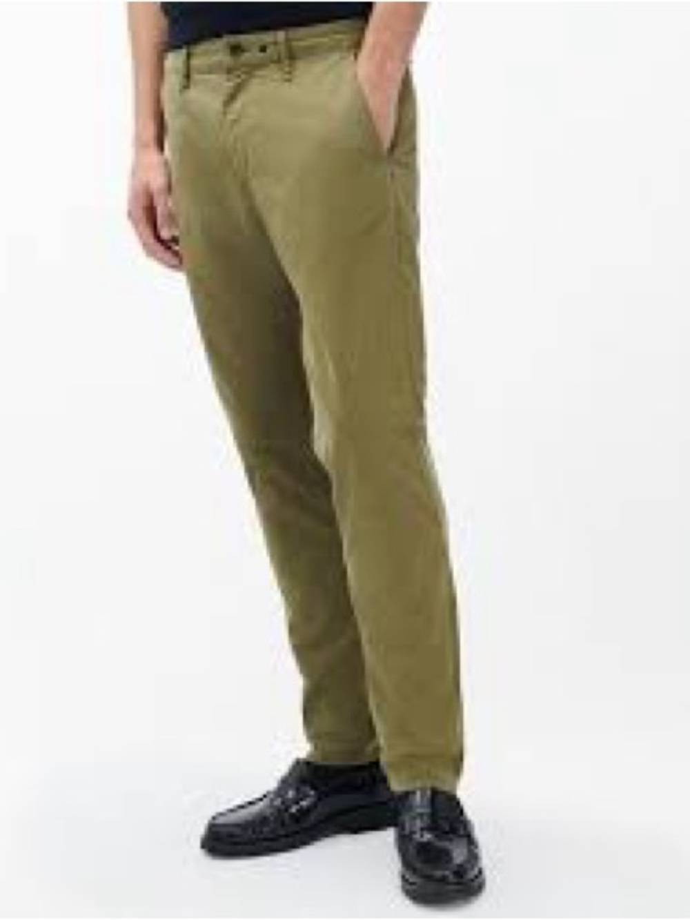 rag & bone Olive Green Slim Chinos
